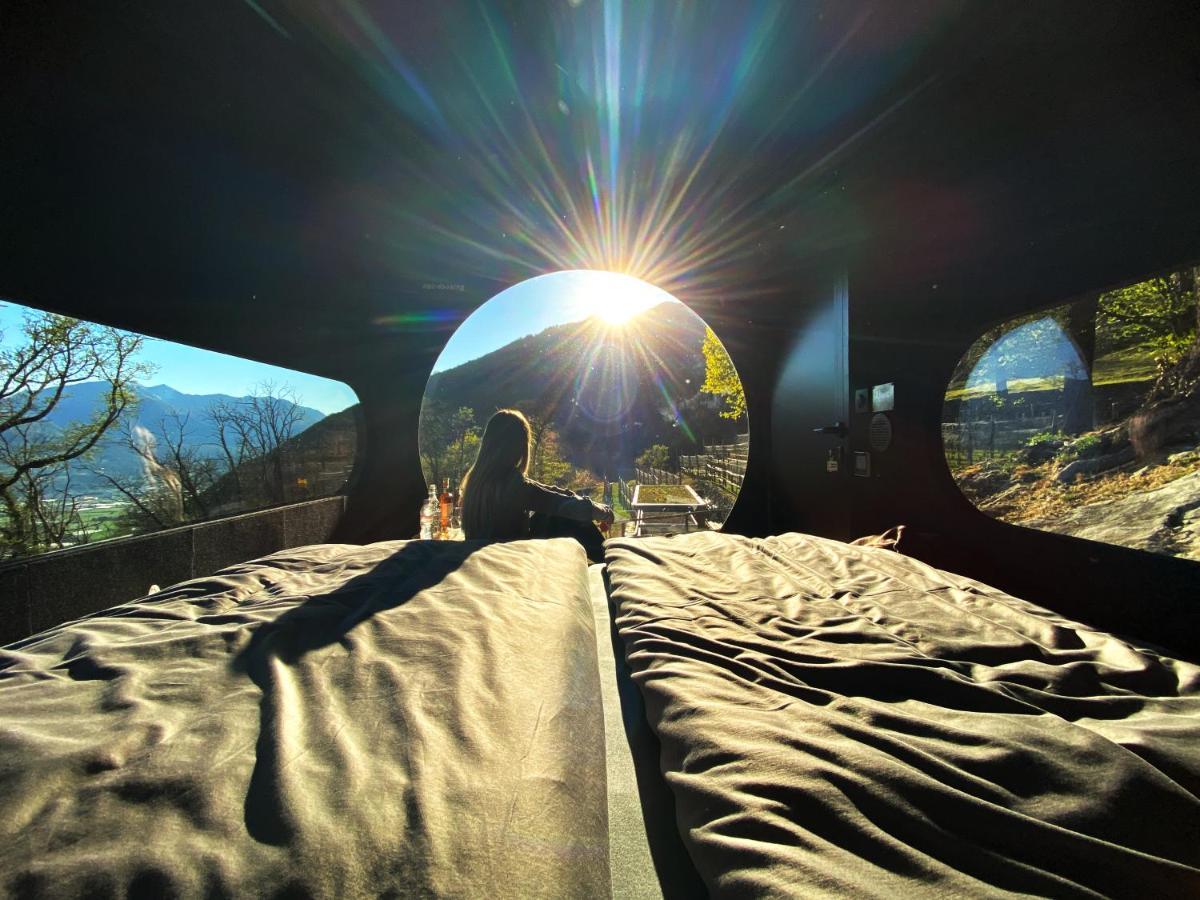 Hotel Birdbox Curzutt Monte Carasso Esterno foto